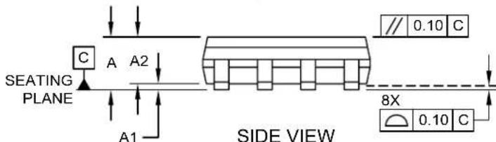 Microchip 11AA161 - 8-Lead Plastic Small Outline (SN) - Narrow, 3.90 mm (.150 In.) Body [SOIC] - 2