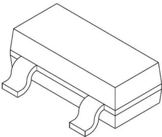Microchip 11LC160 - 3-Lead Plastic Small Outline Transistor (TT) [SOT-23] - 1