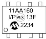 Microchip 11LC161 - Package Marking Information - 2