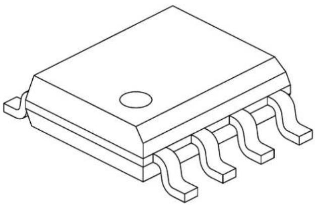 Microchip 11LC040 - 8-Lead Plastic Small Outline (SN) - Narrow, 3.90 mm (.150 In.) Body [SOIC] - 1