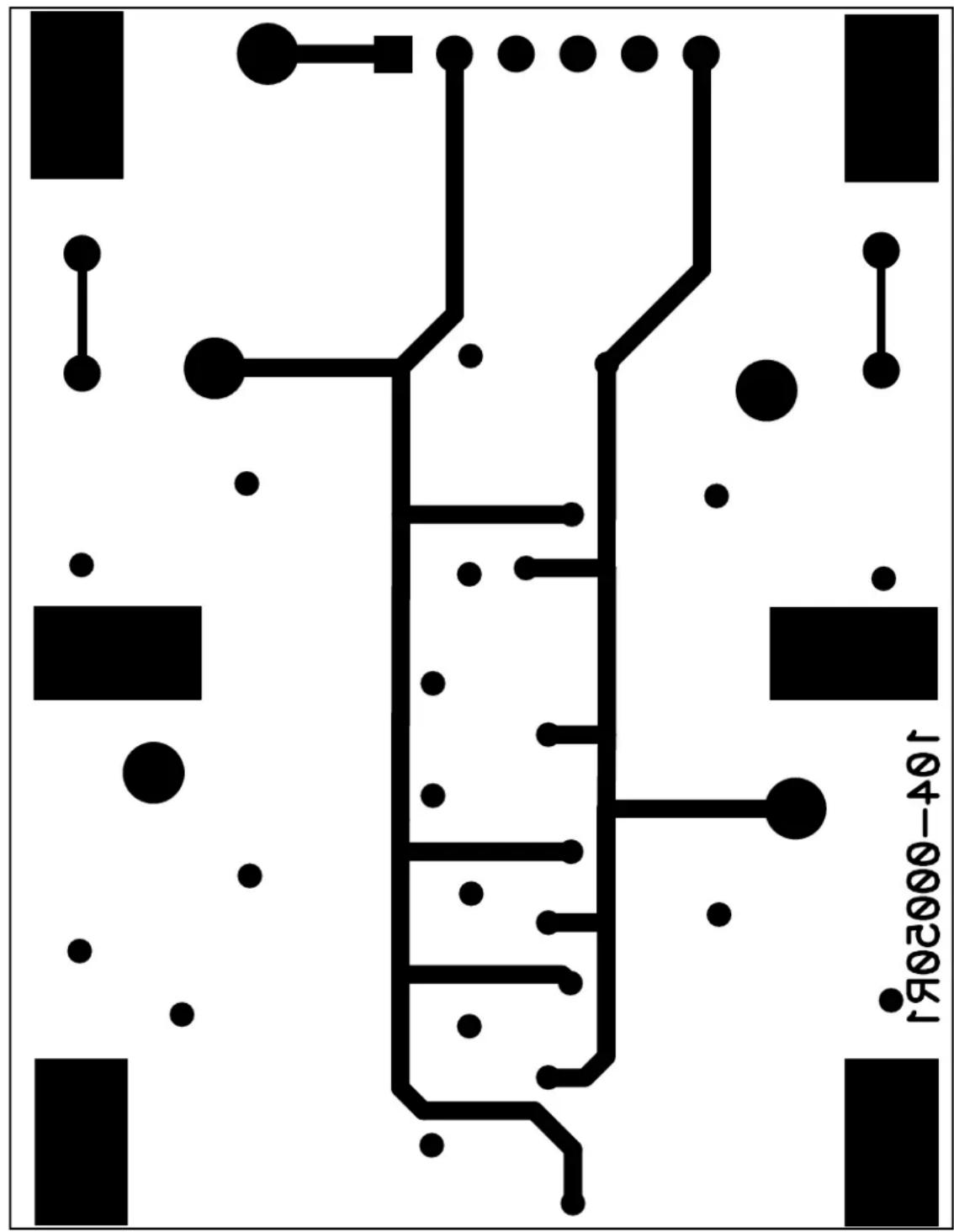 Microchip MCP606 - A.4 BOARD LAYOUT – TOP LAYER, BOTTOM LAYER AND SILK SCREEN - 3