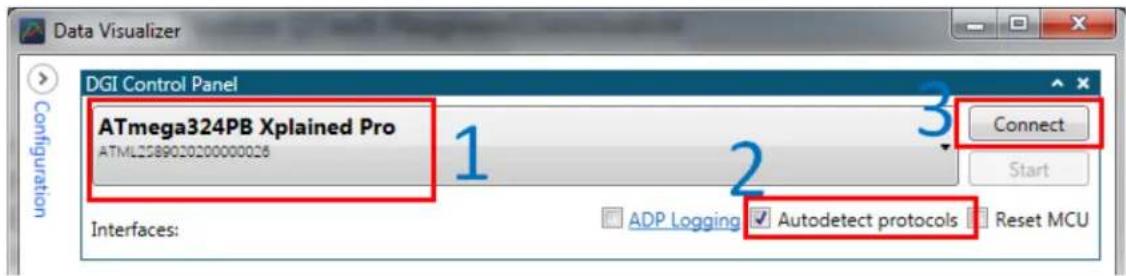 Microchip ATSAML10D14A - Debugging Using Data Visualizer - 3
