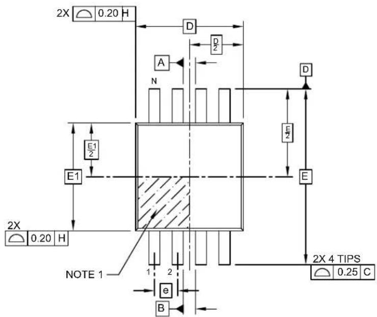 Microchip HV859 - 8-Lead Plastic Micro Small Outline Package (MS) - 3x3 mm Body [MSOP] - 1
