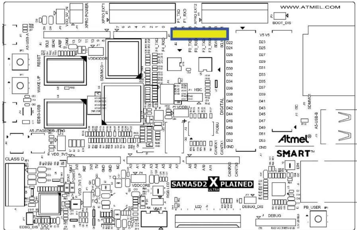 Microchip ATSAMA5D23 - Functions Available Through the Arduino Headers - 6