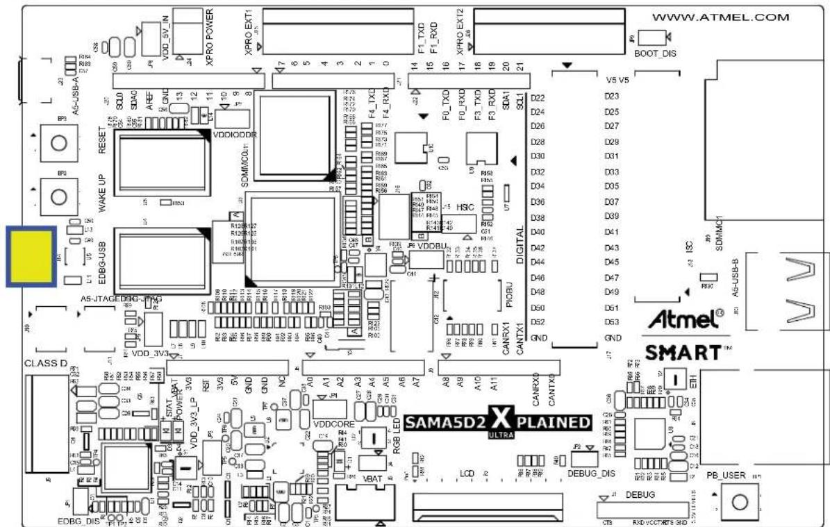 Microchip ATSAMA5D23 - EDBG USB Type Micro-AB - 1