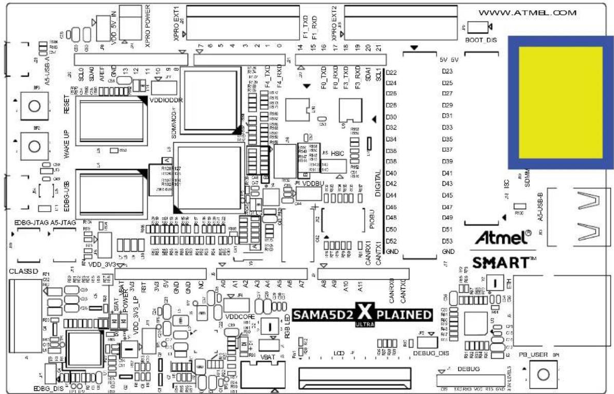 Microchip ATSAMA5D23 - SDMMC1 Card Connector - 2