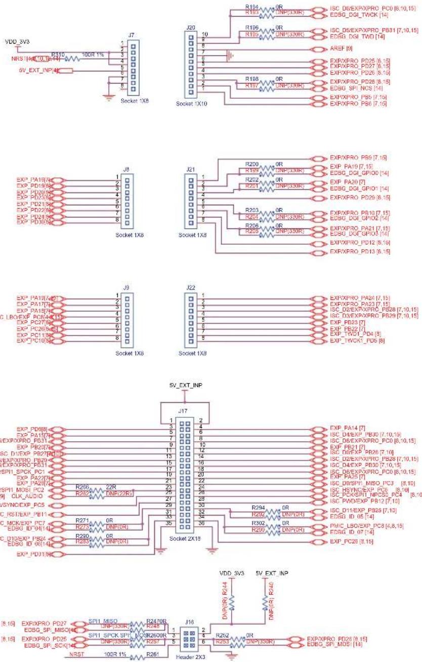 Microchip ATSAMA5D23 - Arduino Connectors - 1