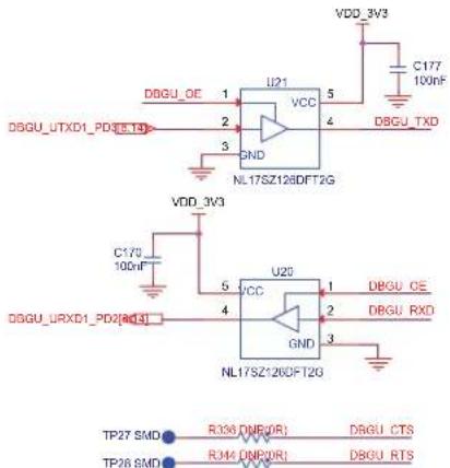 Microchip ATSAMA5D24 - Serial Console Port - 1