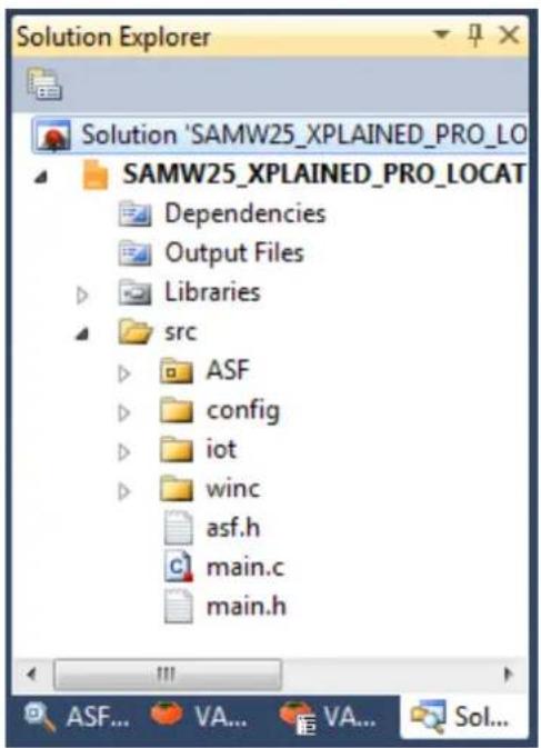 Microchip ATSAMW25 - Source Organization - 1