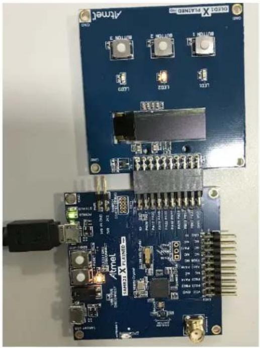 Microchip ATSAMR21E16A - Connections - 1