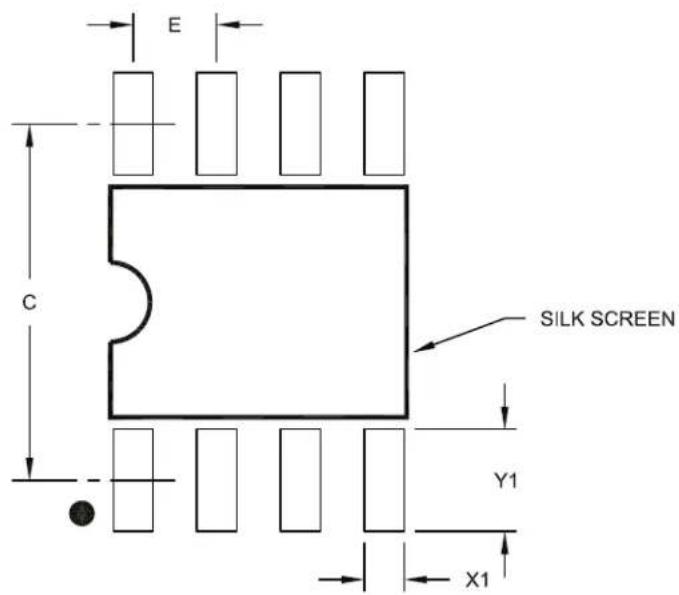 Microchip 34VL02 - 8-Lead Plastic Small Outline (SN) – Narrow, 3.90 mm Body [SOIC] - 1