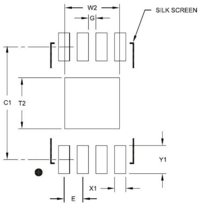 Microchip 34VL02 - 8-Lead Plastic Dual Flat, No Lead Package (MN) - 2x3x0.75 mm Body [TDFN] - 1