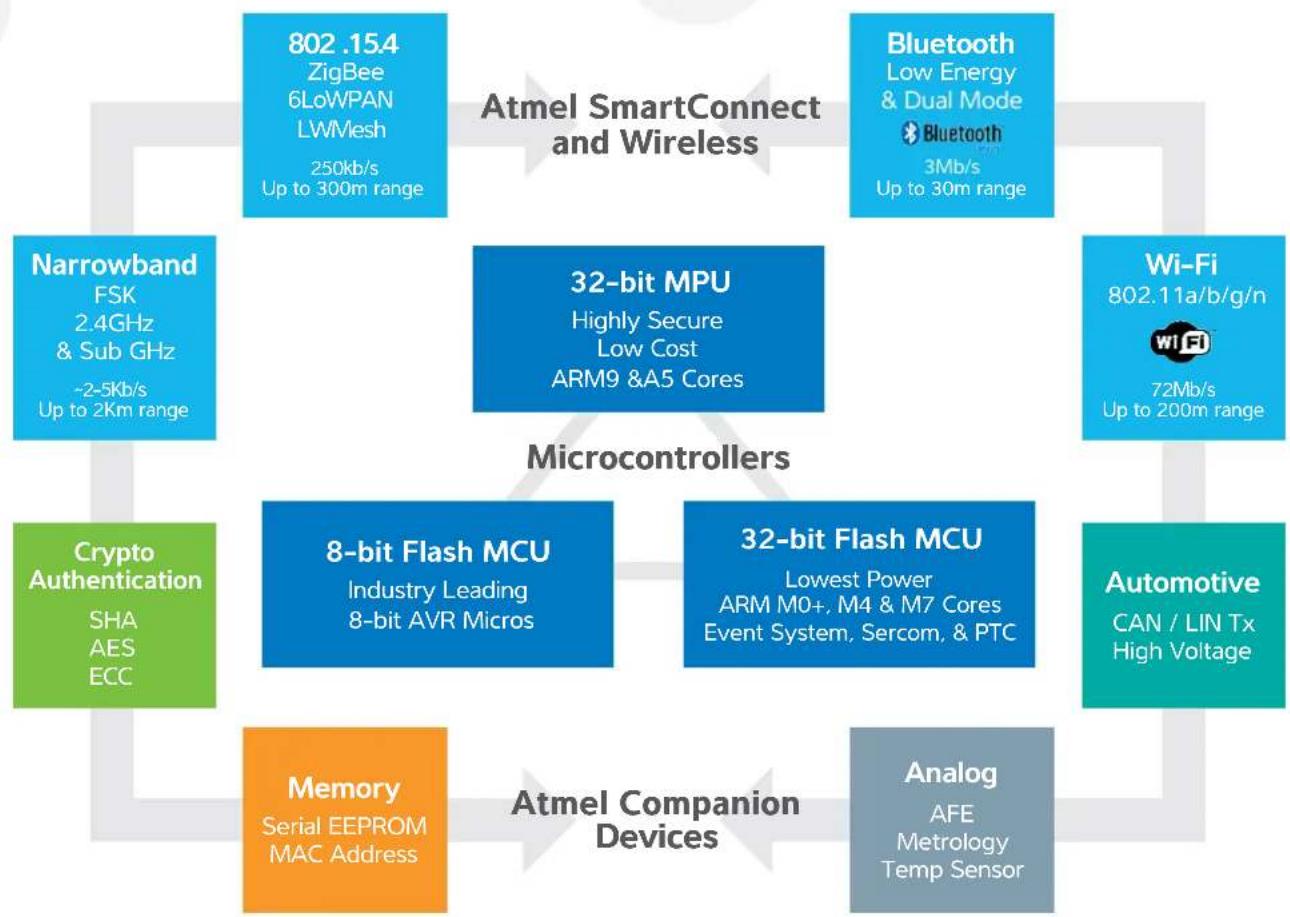 Microchip ATZBRF233 - Atmel at the Heart of the Connected World - 1
