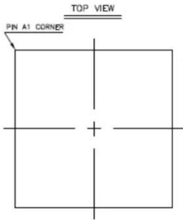 Microchip ATSAMS70Q19 - 144-ball UFBGA Package Outline - 1