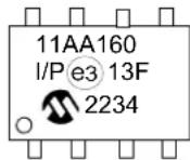 Microchip 11LC080 - Package Marking Information - 2