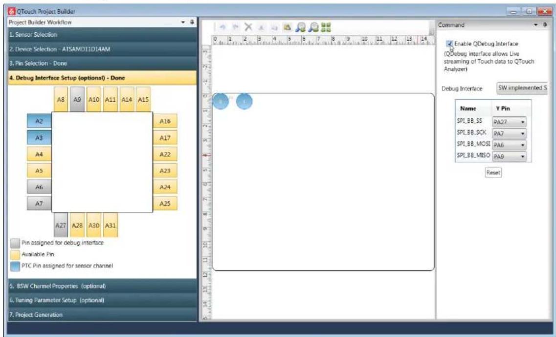 Microchip ATSAMDA1J14B - Using Atmel ICE for QDebug Data Streaming from User Board - 1