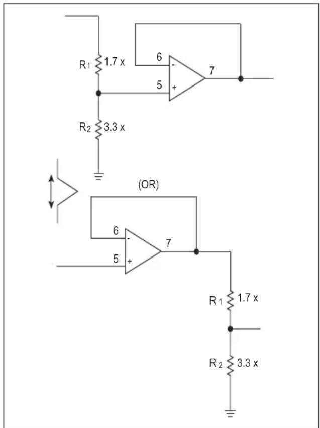Microchip PIC24FJ64GA705 - TIP #16 5V → 3.3V Active Analog Attenuator - 2