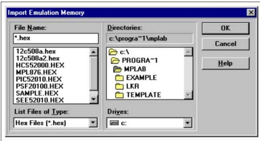 Microchip PIC18C801 - Import to Memory - 1