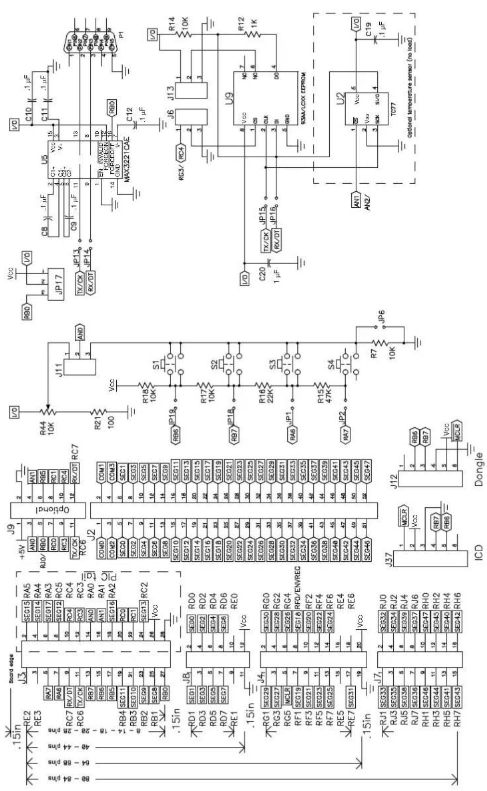 Microchip PIC18F8490 - A.15 BOARD LAYOUT AND SCHEMATICS - 2