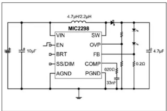 Microchip MIC2298 - Over-Voltage Protection - 1