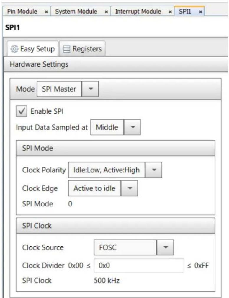 Microchip PIC18F24K42 - Software Configuration - 11