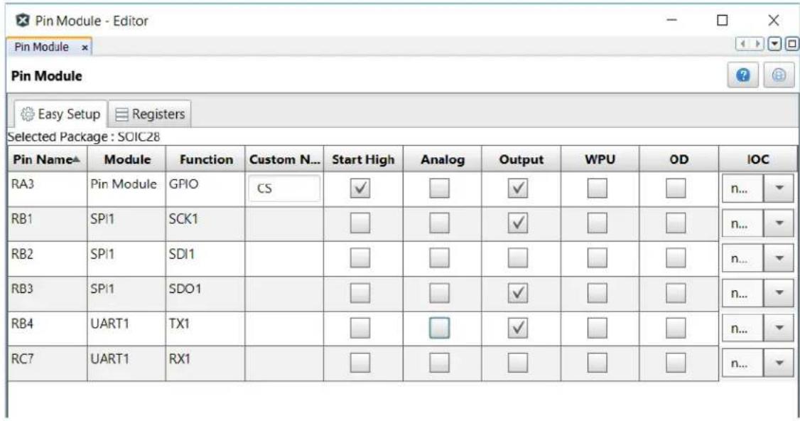 Microchip PIC18F55K42 - Software Configuration - 13