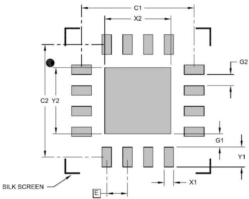 Microchip SY58021U - 16-Lead Very Thin Plastic Quad Flat, No Lead Package (NCA) - 3x3x1.0 mm Body [VQFN] With 1.55 mm Exposed Pad; Micrel Legacy Package QFN33-16LD-PL-1 - 1