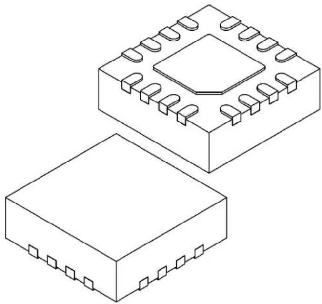Microchip SY58022U - 16-Lead Very Thin Plastic Quad Flat, No Lead Package (NCA) - 3x3x1.0 mm Body [VQFN] With 1.55 mm Exposed Pad; Micrel Legacy Package QFN33-16LD-PL-1 - 1