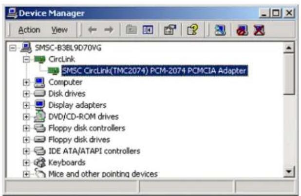Microchip TMC2072 - Verifying Driver Installation - 1