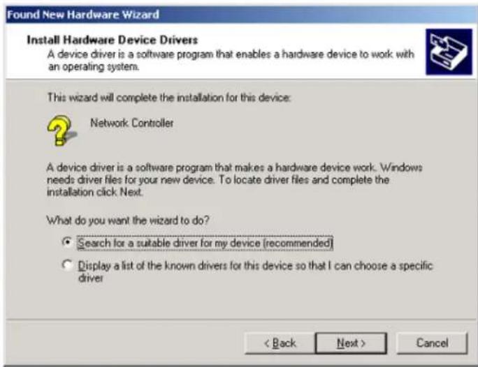 Microchip TMC2072 - Installing to Windows 2000 - 3