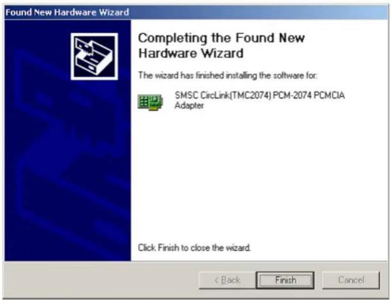 Microchip TMC2074 - Installing to Windows XP - 3