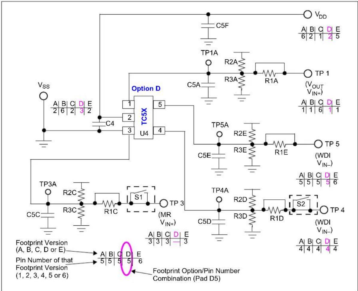 Microchip TC1037 - Option D Circuit - 1
