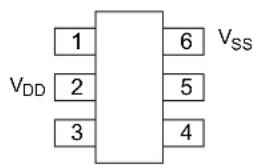 Microchip TC1039 - SOT-23-6 and SOT-23-5 Footprints - 2