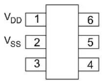 Microchip TC1039 - SOT-23-6 and SOT-23-5 Footprints - 3