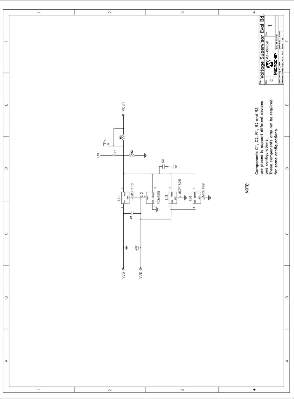 Microchip TC1276 - A.3 BOARD SCHEMATIC 1 - 1
