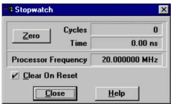Microchip PIC16F777 - Simulator Stopwatch - 1