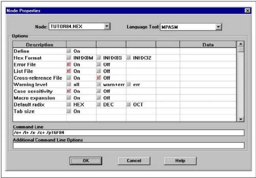 Microchip PIC18F2585 - Creating a Simple New Project - 4