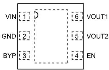 Microchip MIC5321 - Package Types - 1