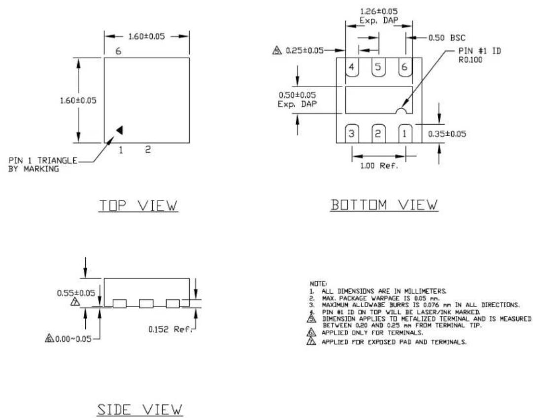 Microchip MIC5370 - Package Information - 1