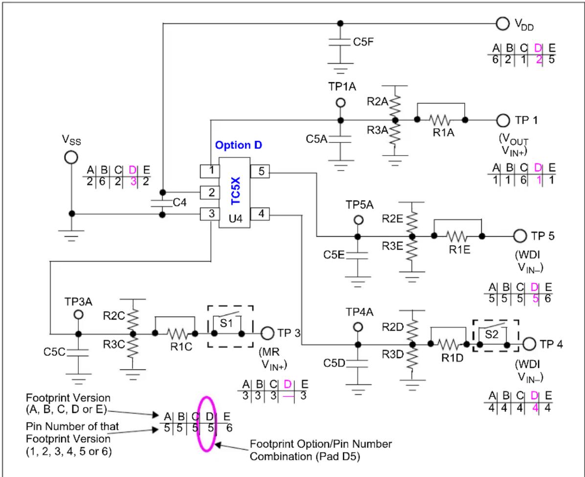 Microchip TC1014 - Option D Circuit - 1
