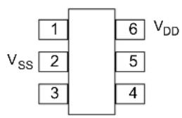 Microchip TC1014 - SOT-23-6 and SOT-23-5 Footprints - 1