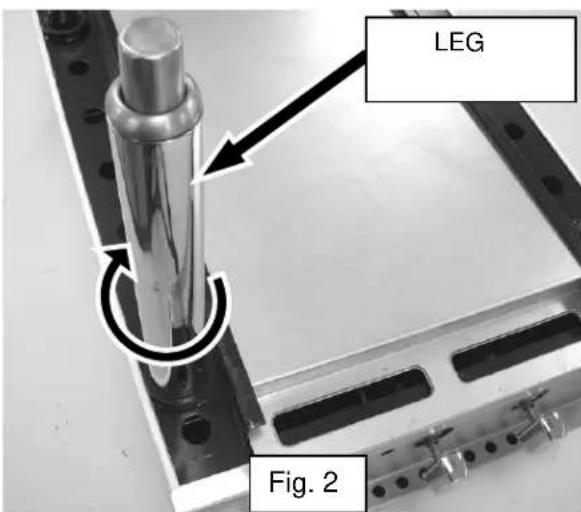 WOLF WSPR2F - WARNING The stockpot range is shipped without the legs attached. The stockpot range must not be operated without the legs attached to the unit. - 2