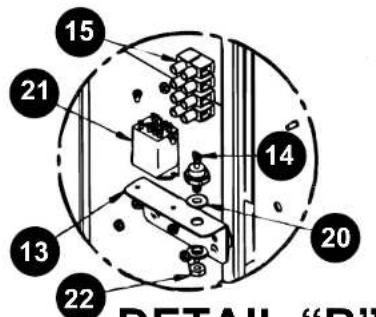 APW Wyott Racer DMXS-30S - STAINLESS STEEL DIVIDER RODS - 7