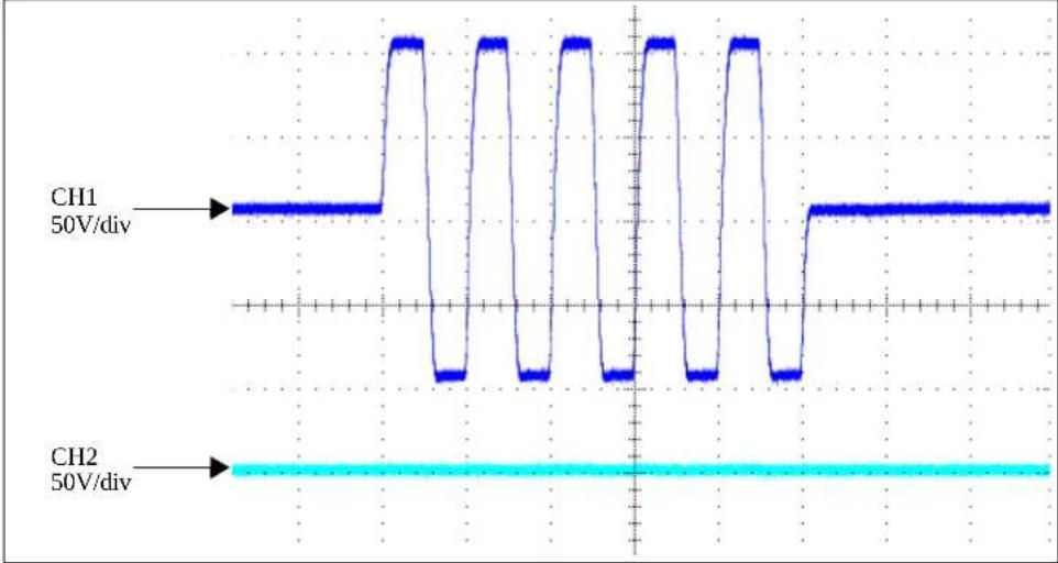 Microchip HV2621 - GENERATION OF PULSER OUTPUT AT SW2A OF HV2722 - 1