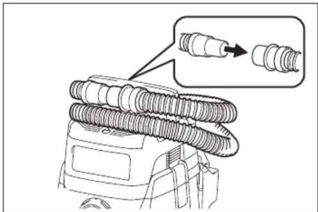 MAKITA XCV23Z - Almacenamiento de los accesorios - 2