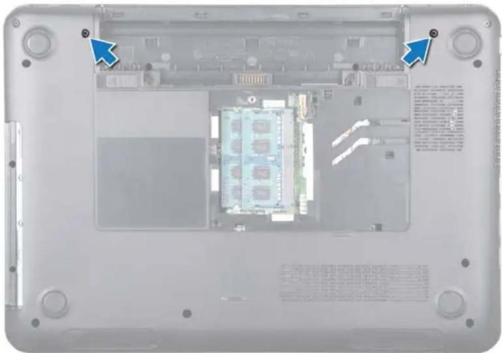 DELL Inspiron M411R - Removing the Display Assembly - 1