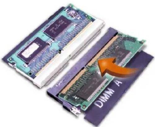 DELL Precision M40 - Removing or Installing Memory Modules - 3