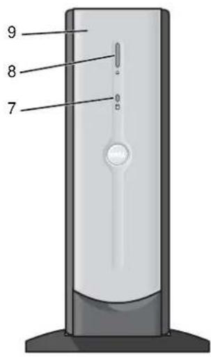 DELL Dimension 4500C - Front and Back View of the Computer - 2