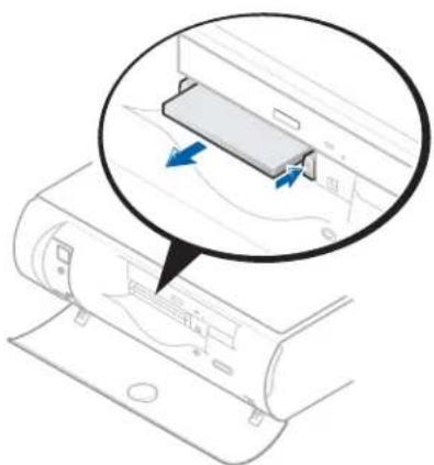 DELL Dimension 4500C - Removing a PC Card - 4