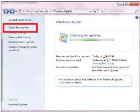 MvixUSA HDHome S4 - Step3. Select "Windows Update" - 2
